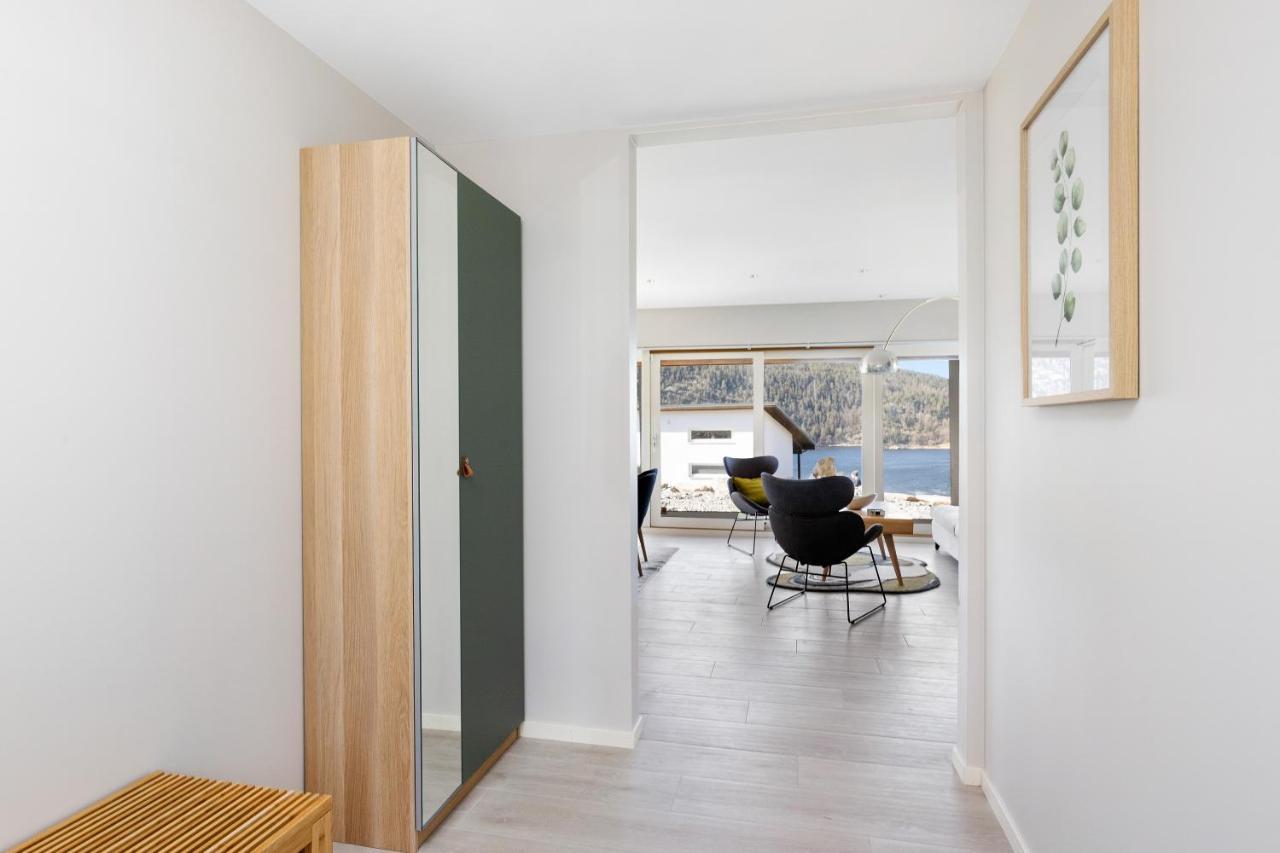 Funky Cabin With A Panoramic View Of The Oslofjord Nordre Frogn Exterior photo