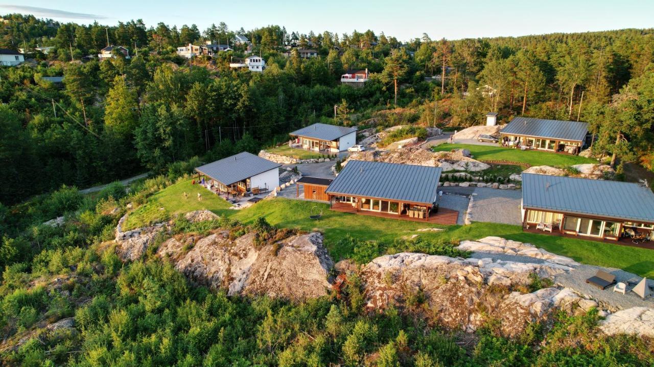 Funky Cabin With A Panoramic View Of The Oslofjord Nordre Frogn Exterior photo